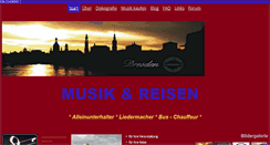 Desktop Screenshot of musik-und-reisen.com